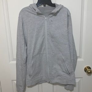 Lulu mens full zip hoodie